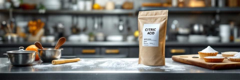 Acido Citrico para Reposteria